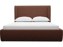 Lucy Drawer Bed Muse Rust color Muse Rust