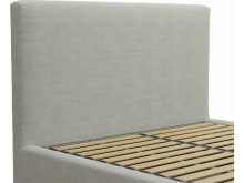 Willow Gas Lift Bed Toorak Pebble color Toorak Pebble