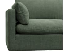 Willow Tribute Dark Jade Modular Sofa - 3 Seater color Tribute Dark Jade