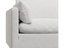 Willow Noa Fog Modular Sofa - 5 Seater RAF Terminal color Noa Fog