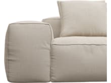 Riley Santa Fe Sand Modular Sofa - 1x Arm, 3x Armless, 1x Right Terminal color Santa Fe Sand
