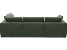 Cloud Tribute Dark Jade Modular Sofa - 5 Piece color Tribute Dark Jade