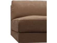 Monica Tribute Chestnut Right Arm Facing Chaise Module color Tribute Chestnut