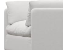 Willow Muse Frost Armchair color Muse Frost