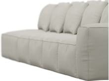 Riley California Ivory Modular Sofa - 1x Arm, 4x Armless, 1x Left Terminal color California Ivory