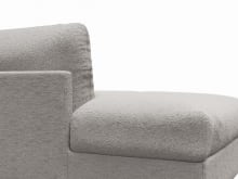 Finley Boucle Pumice Left Arm Facing Chaise Module color Boucle Pumice