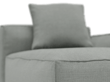 Riley Apt Tribute Storm Chaise Right Arm Facing Sofa Module color Tribute Storm