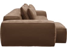 Riley Tribute Chestnut Modular Sofa - 3 Seater Chaise color Tribute Chestnut