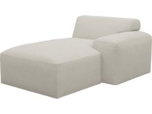 Copenhagen Toorak Pearl Right Arm Facing Chaise Module color Toorak Pearl