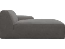 Copenhagen California Slate Right Arm Facing Chaise Module color California Slate