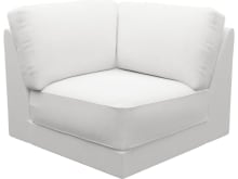 Monica Muse Frost Corner Sofa Chair Module color Muse Frost
