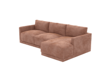 Haven Muse Dusk Chaise 3 Seater color Muse Dusk