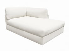 Finley Tribute Ice Right Arm Facing Chaise Module color Tribute Ice