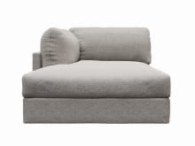 Finley Boucle Pumice Left Arm Facing Chaise Module color Boucle Pumice