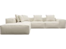 Riley Alpine Mist Modular Sofa - Arm, 2x Armless, Corner, Left Terminal color Alpine Mist