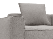 Riley Apt Boucle Pumice Sofa - 3 Seater color Boucle Pumice