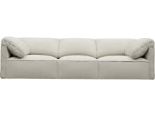 Kai Boucle Ivory Modular Sofa - 3 Seater color Boucle Ivory