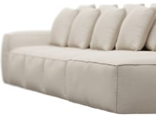 Riley Santa Fe Sand Modular Sofa - 1x Arm, 3x Armless, 1x Right Terminal color Santa Fe Sand