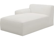 Copenhagen Tribute Ice Left Arm Facing Chaise Module color Tribute Ice