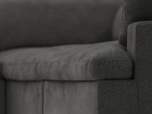 Retreat California Charcoal Corner Sofa - 5 Seater color California Charcoal