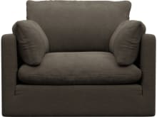 Willow Slip Cover Muse Mink color Muse Mink