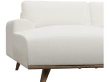 Dane Tribute Shell Chaise Sofa - 3 Seater color Tribute Shell