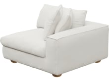 Tully Tribute Ice Right Arm Facing Chair Module color Tribute Ice