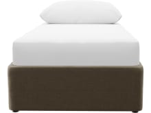 Zenith Kids 1 Storage Drawer Bed Base Tribute Walnut color Tribute Walnut