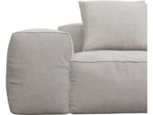 Riley Avon Mineral Modular Sofa - 1x Arm, 3x Armless, 1x Right Terminal color Avon Mineral