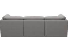 Emily Modular Sofa View Steel - 3 Piece color View Steel
