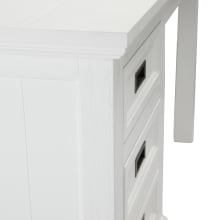 Aspen Brushed White Desk color White