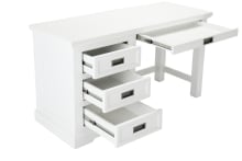 Aspen Brushed White Desk color White