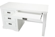 Aspen Brushed White Desk color White