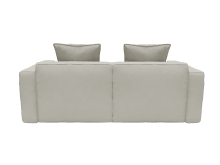 Riley Apt California Ivory Sofa - 2 Seater color California Ivory