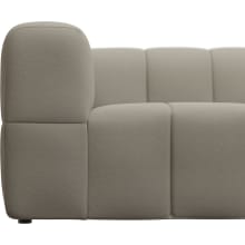 Lucello Plaza Natural Modular Sofa with Ottoman - 5 Piece color Plaza Natural