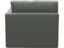 Haven Tribute Storm Right Arm Facing Chaise Module color Tribute Storm
