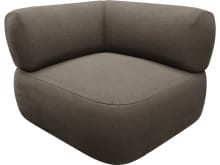 Beckett Muse Mink Sofa Module Corner color Muse Mink