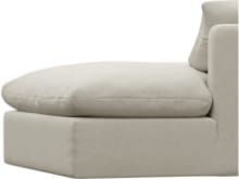 Willow Muse Flax Chaise Right Arm Facing Sofa Module color Muse Flax