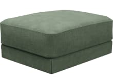 Monica Tribute Dark Jade Ottoman color Tribute Dark Jade