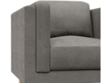 Hayes Isla Soft Grey Armchair color Isla Soft Grey