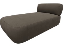 Beckett Muse Mink Sofa Module Chaise color Muse Mink