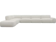 Beckett Tribute Ice Modular Sofa - 7 Piece color Tribute Ice
