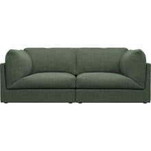 Finley Tribute Dark Jade Modular Sofa - 2 Seater color Tribute Dark Jade