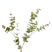 Eucalyptus Leaf Spray - 32 x 20 x 102cm color Pink/Green