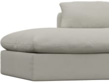 Willow California Ivory Chaise Left Arm Facing Sofa Module color California Ivory