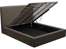 Felix Gas Lift Bed Muse Mink color Muse Mink