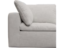 Cloud Avon Mineral Modular Sofa - 4 Piece color Avon Mineral