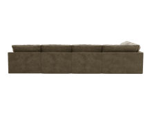 Retreat Tribute Walnut Modular Sofa - 6 Seater LAF Terminal color Tribute Walnut