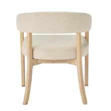 Jonah Dining Chair Brushed Elm & Natural color Brushed Elm / Natural