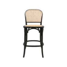 Laguna Counter Stool Black/Natural color Black/Natural